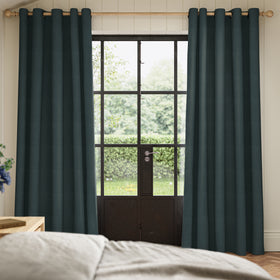 ANTE DECOR Fortress NO JOINS Dimout Made To Measure Curtains Slate