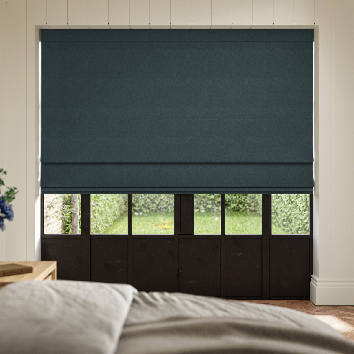 ANTE DECOR Fortress NO JOINS Dimout Made To Measure Curtains Slate