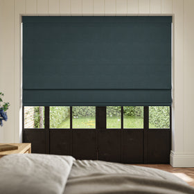 ANTE DECOR Fortress NO JOINS Dimout Made To Measure Roman Blind Slate