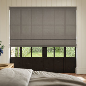 ANTE DECOR Aura NO JOINS Light Filtering Made To Measure Roman Blind Clay