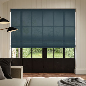 ANTE DECOR Aura NO JOINS Light Filtering Made To Measure Roman Blind Danube