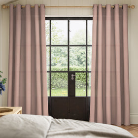 ANTE DECOR Aura NO JOINS Light Filtering Made To Measure Curtains Rose