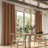 ANTE DECOR Virtus NO JOINS Soft Dim Out Made To Measure Curtains Rust