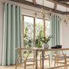 ANTE DECOR Virtus NO JOINS Soft Dim Out Made To Measure Curtains Mint