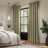 ANTE DECOR Virtus NO JOINS Soft Dim Out Made To Measure Curtains Moss
