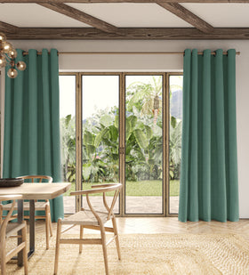 ANTE DECOR Virtus NO JOINS Soft Dim Out Made To Measure Curtains Pine