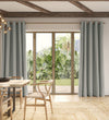 ANTE DECOR Lucent NO JOINS Sleek Blackout Made To Measure Roman Blind Ash