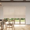ANTE DECOR Celest NO JOINS Sheer Made To Measure Roman Blind Cream
