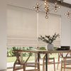 ANTE DECOR Celest NO JOINS Sheer Made To Measure Roman Blind Cream