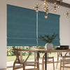 ANTE DECOR Lusso NO JOINS Blackout Made To Measure Roman Blind Ocean