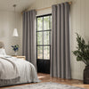 ANTE DECOR Lusso NO JOINS Blackout Made To Measure Curtains Charcoal