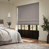 ANTE DECOR Lusso NO JOINS Blackout Made To Measure Roman Blind Charcoal