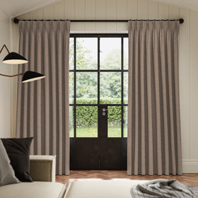 ANTE DECOR Concordia NO JOINS Blackout Made To Measure Curtains Oatmeal