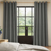 ANTE DECOR Concordia NO JOINS Blackout Made To Measure Roman Blind Graphite