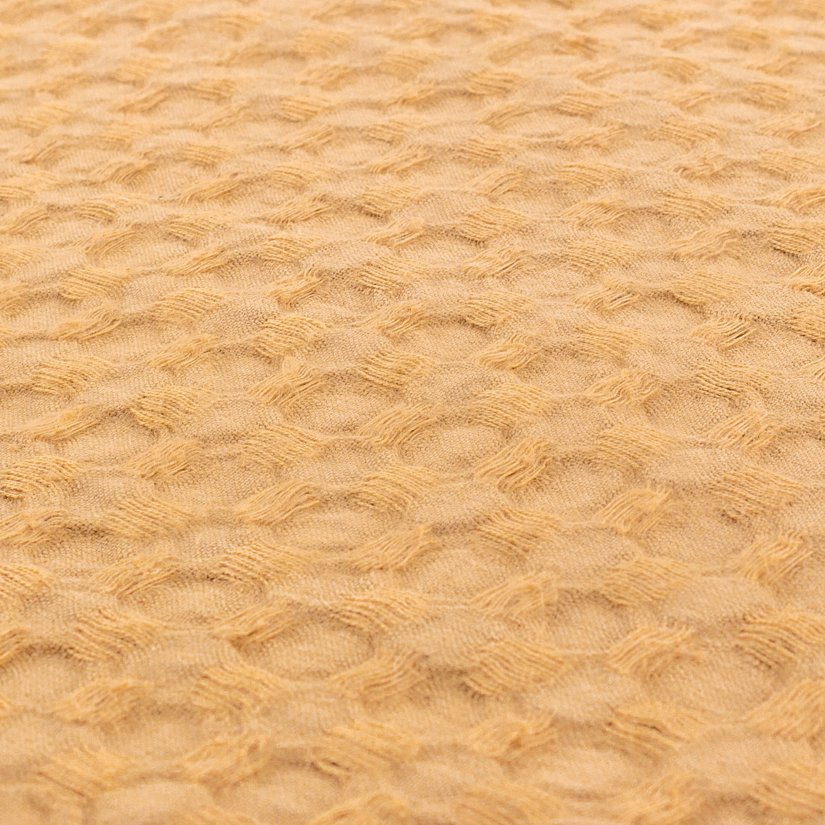 Yard Ronan Sherpa Waffle Fleece Reverse 130cm x 180cm Throw Toffee