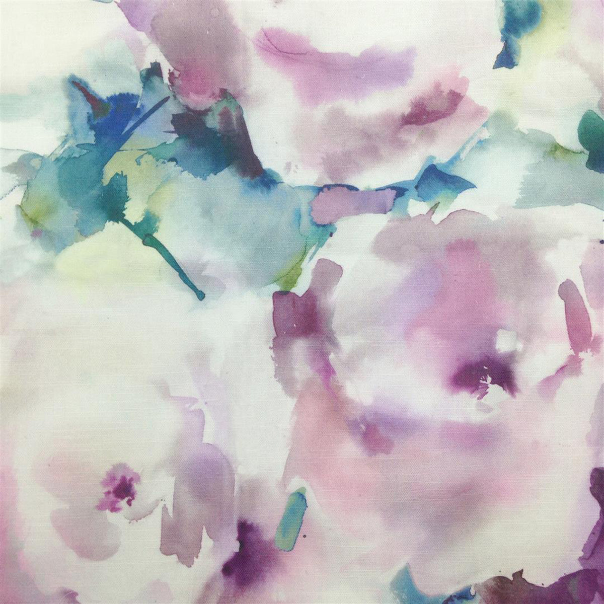 Voyage Maison Rosa Printed Cotton Fabric Orchid