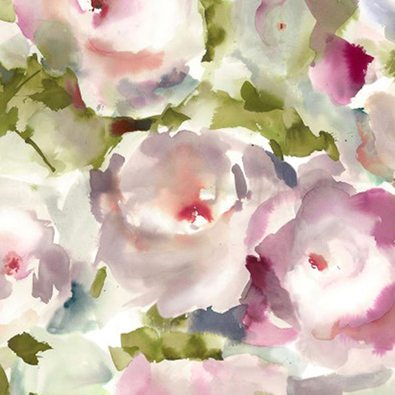 Voyage Maison Rosa Printed Cotton Fabric Spring