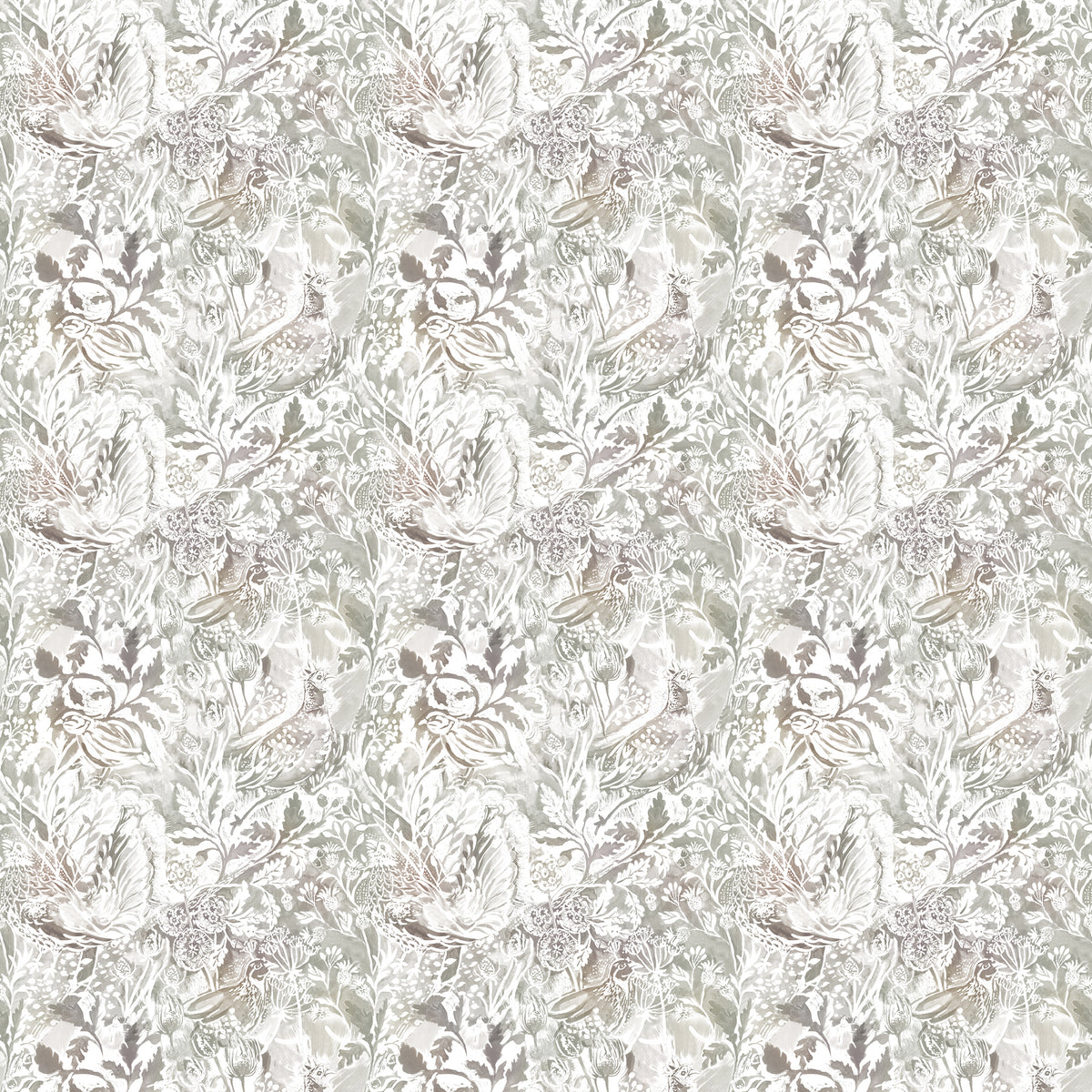 Voyage Maison Rothesay Printed Cotton Fabric Nut