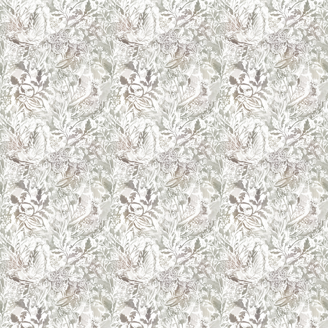 Voyage Maison Rothesay Printed Cotton Fabric Nut