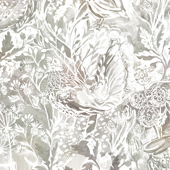 Voyage Maison Rothesay Printed Cotton Fabric Nut