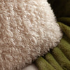 Rowan Faux Fur Filled Cushion 50cm x 50cm Natural