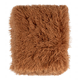 Furn Rowan Faux Fur Throw 130cm x 180cm Ginger