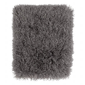 Furn Rowan Faux Fur Throw 130cm x 180cm Grey