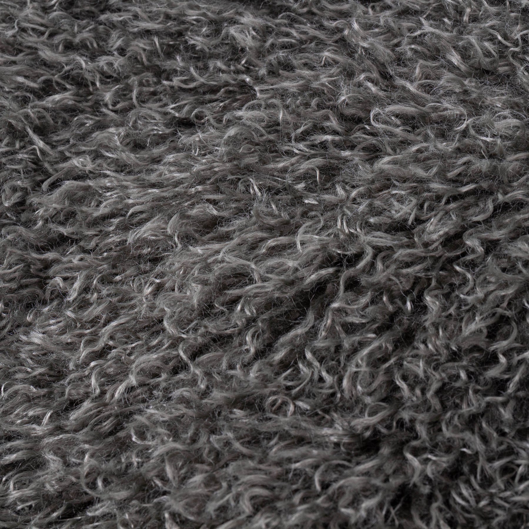Furn Rowan Faux Fur Throw 130cm x 180cm Grey