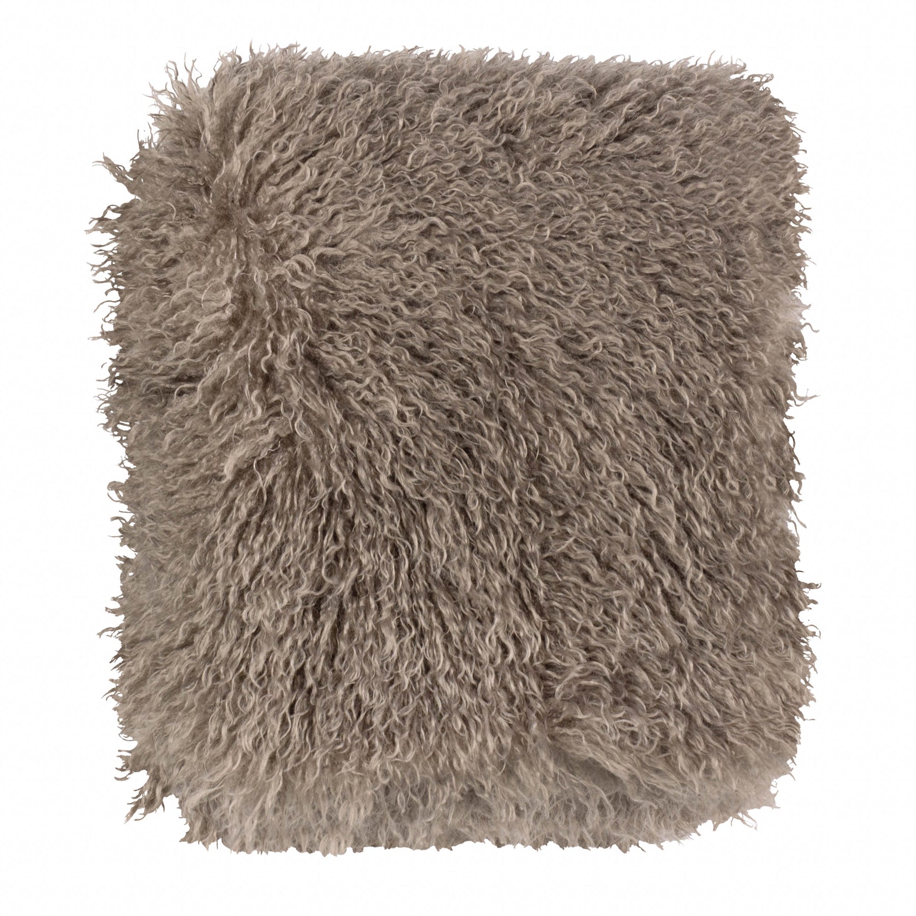 Furn Rowan Faux Fur Throw 130cm x 180cm Mocha