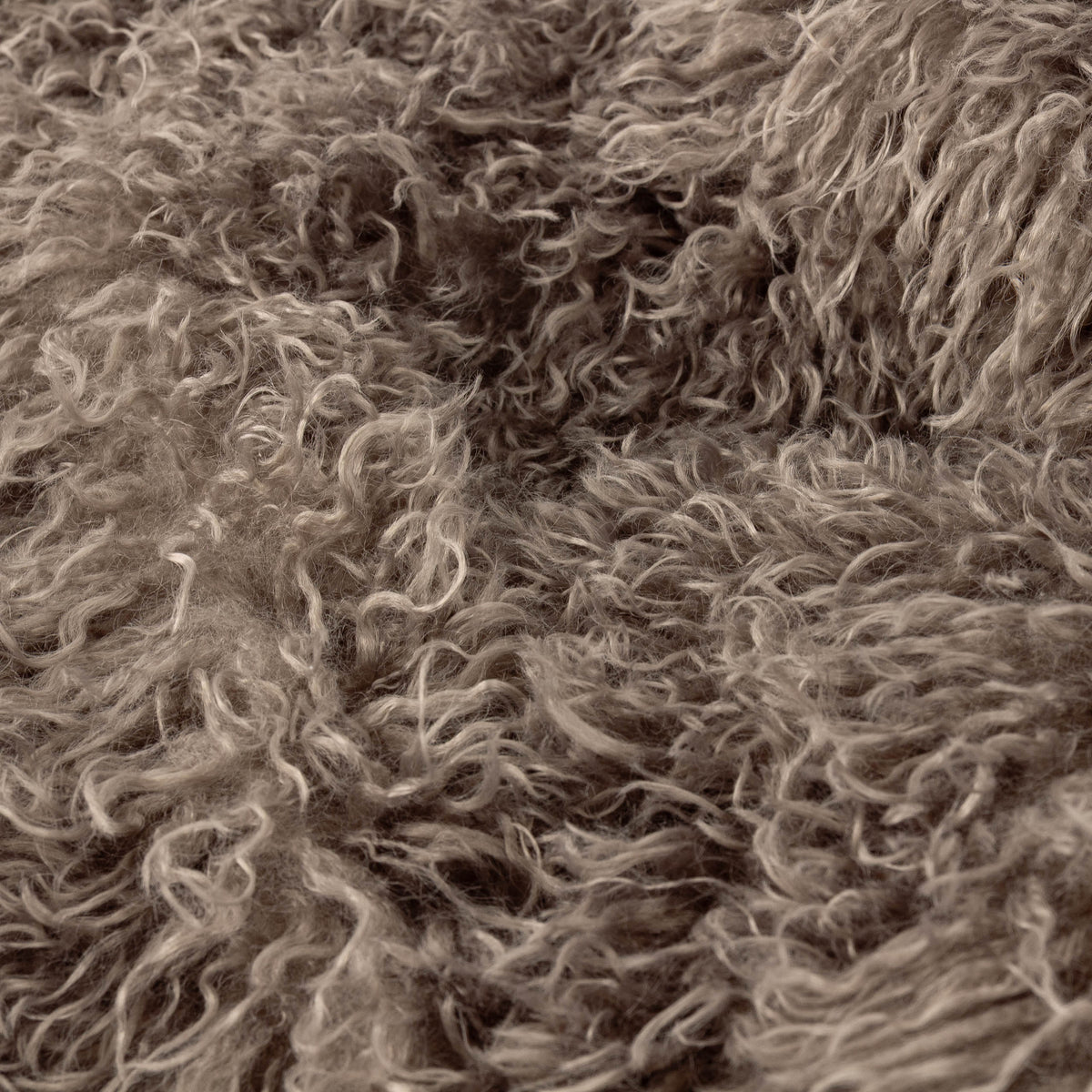 Furn Rowan Faux Fur Throw 130cm x 180cm Mocha
