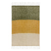 Yard Rawton Ombre Herringbone 130cm x 180cm Throw Natural Moss