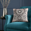 Laurence Llewelyn-Bowen Romilly Velvet Filled Cushion 43cm x 43cm Natural