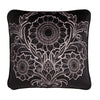 Laurence Llewelyn-Bowen Romilly Velvet Filled Cushion 43cm x 43cm Natural