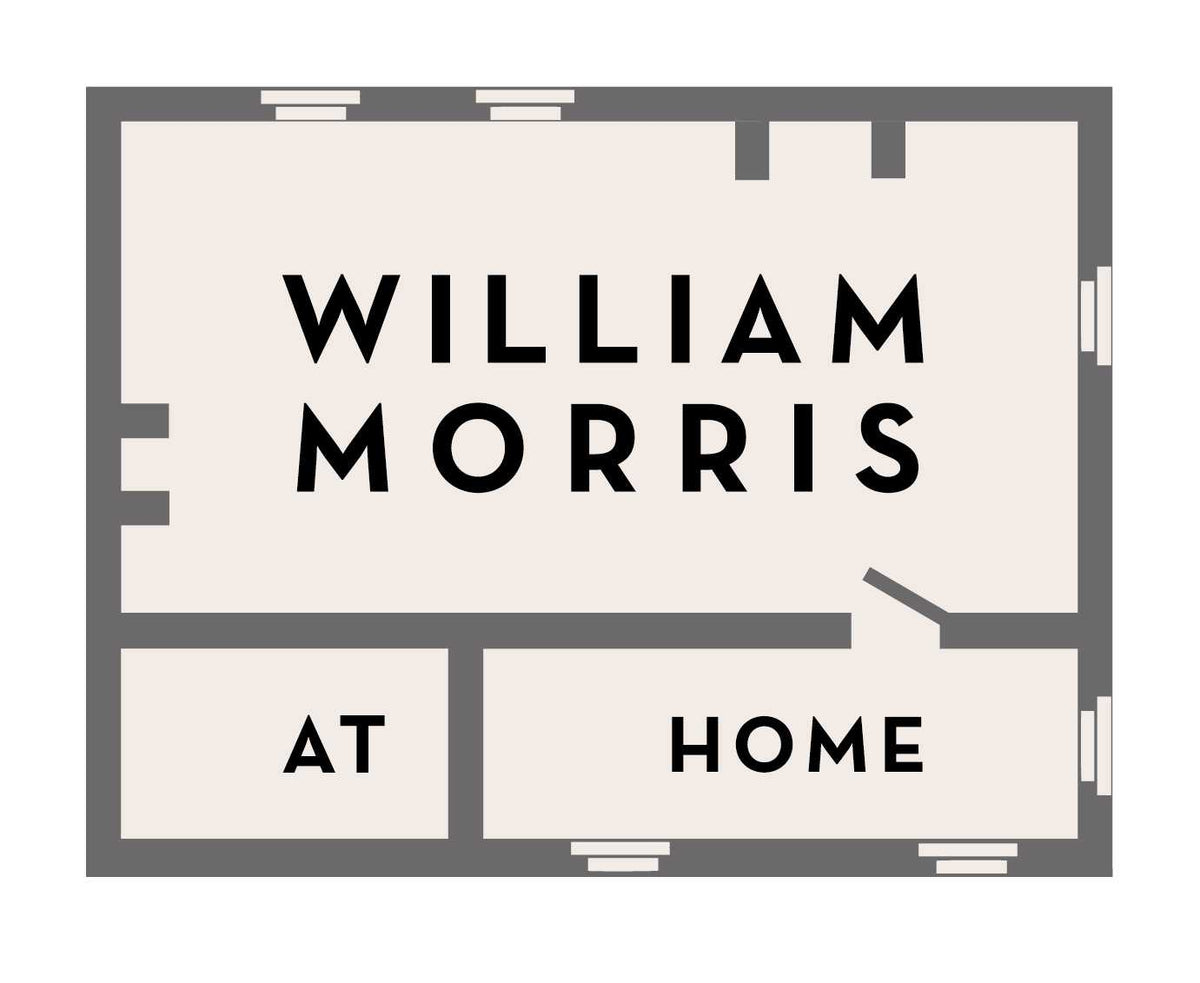 William Morris At Home Strawberry Thief Towel Plaster Pink