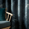 Graham And Brown Restore Ready Made Eyelet Curtains Midnight