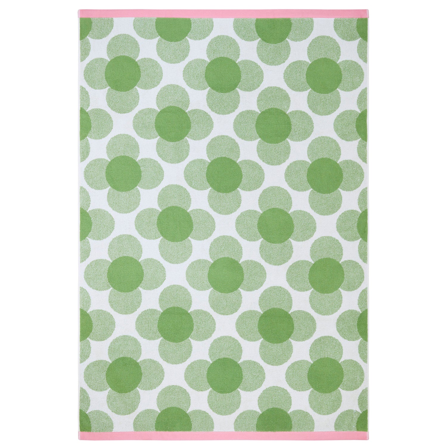 Orla Kiely Retro Flower Towel Clover