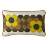 Orla Kiely Retro Flower Stripe Filled Cushion 30cm x 50cm Dune