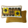 Orla Kiely Retro Flower Stripe Filled Cushion 30cm x 50cm Dune