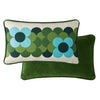 Orla Kiely Retro Flower Stripe Filled Cushion 30cm x 50cm Riviera