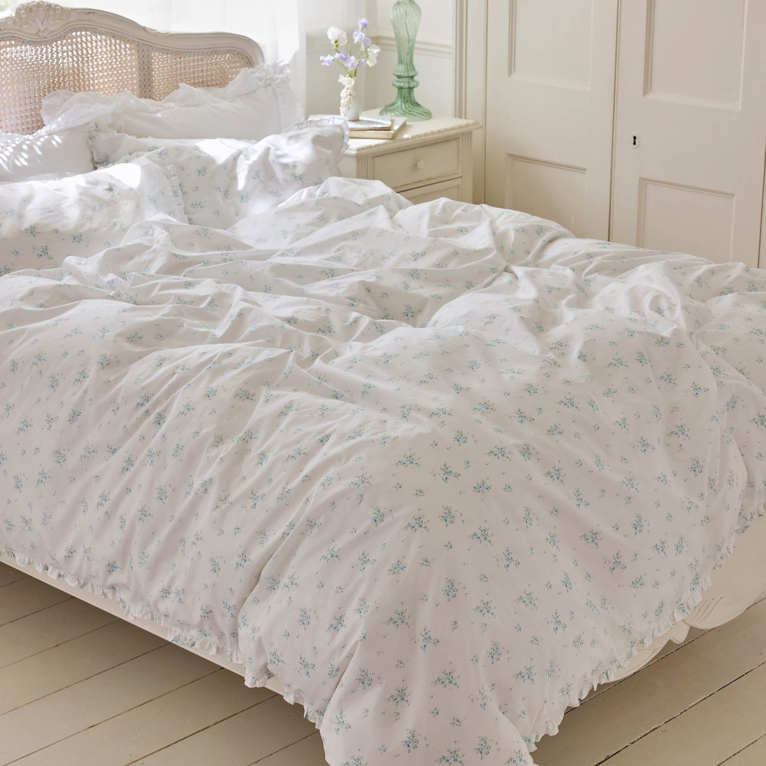Shabby Chic By Rachel Ashwell Rosabelle Duvet Cover Bedding Set Baby Blue