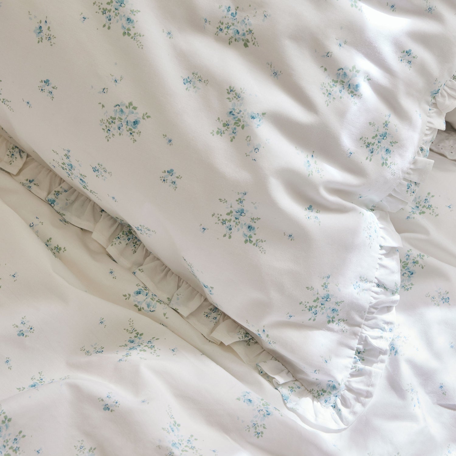 Shabby Chic By Rachel Ashwell Rosabelle Pillowcase Housewife Baby Blue