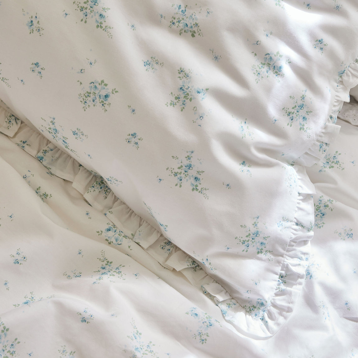 Shabby Chic By Rachel Ashwell Rosabelle Pillowcase Housewife Baby Blue