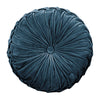 Laura Ashley Rosanna 35cm x 14cm Round Filled Cushion Dark Seaspray
