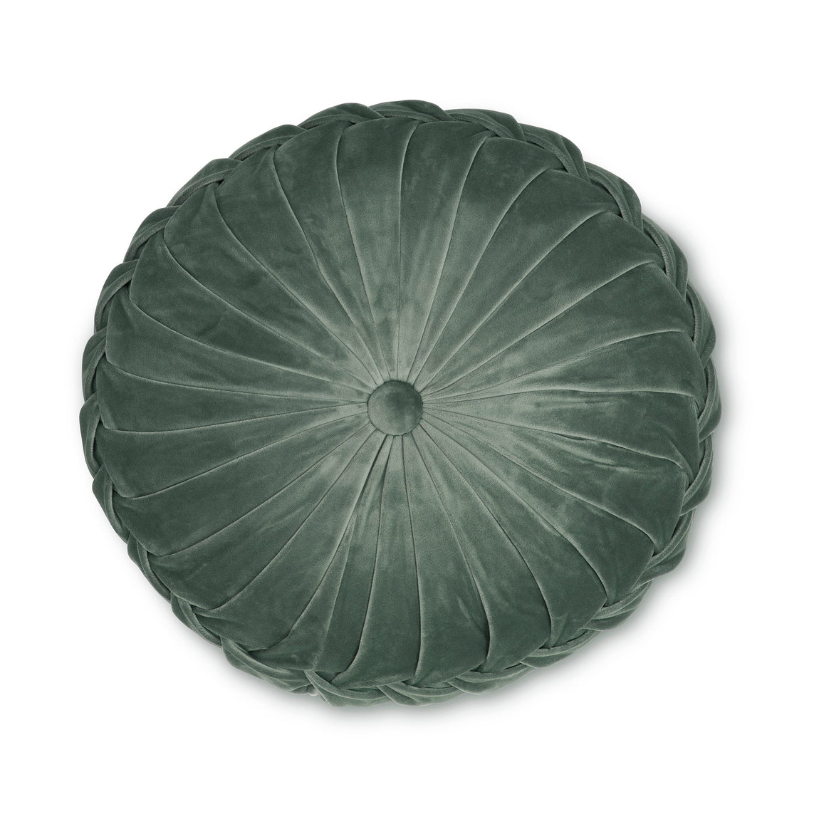 Laura Ashley Rosanna 35cm x 14cm Round Filled Cushion Fern
