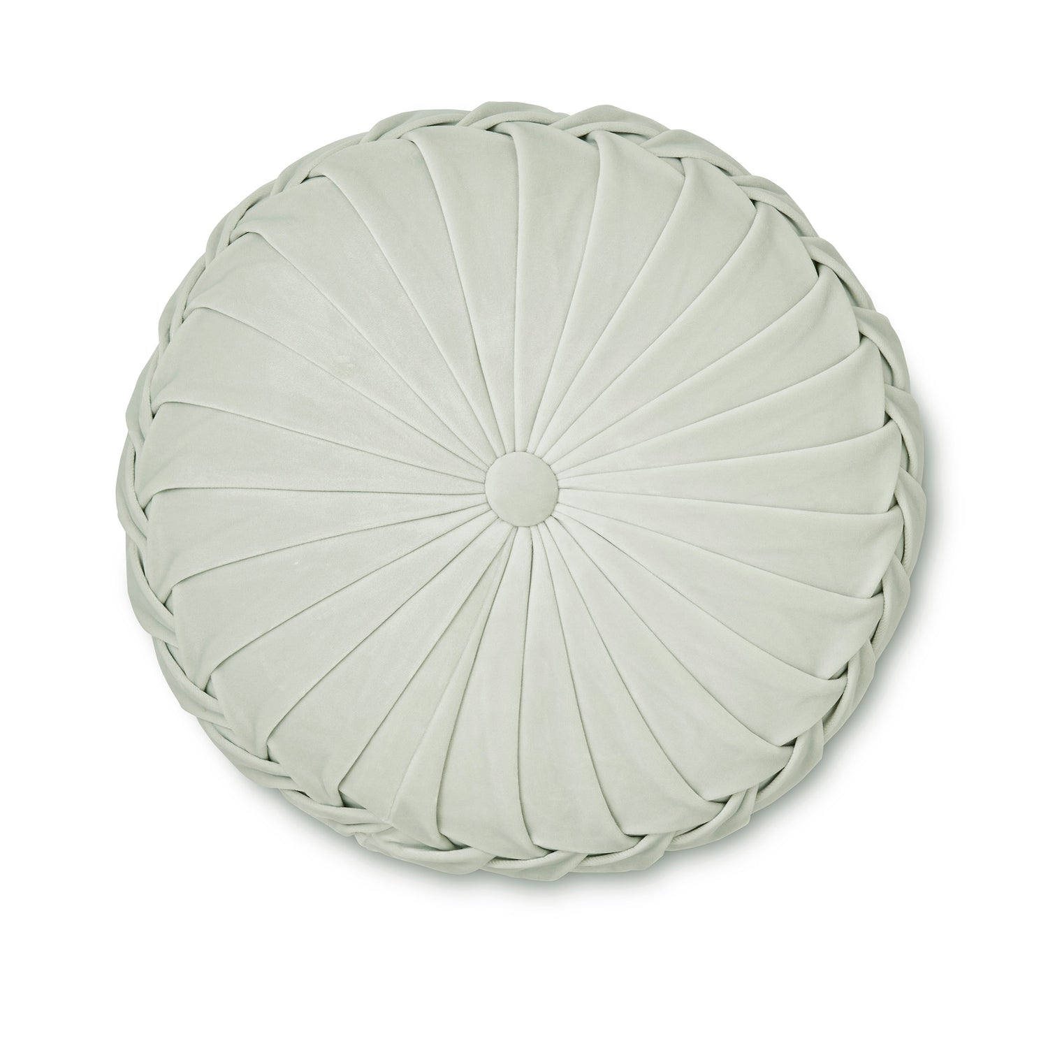 Laura Ashley Rosanna 35cm x 14cm Round Filled Cushion Sage