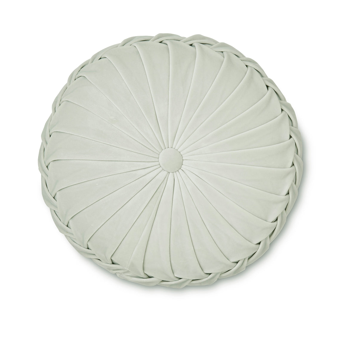 Laura Ashley Rosanna 35cm x 14cm Round Filled Cushion Sage