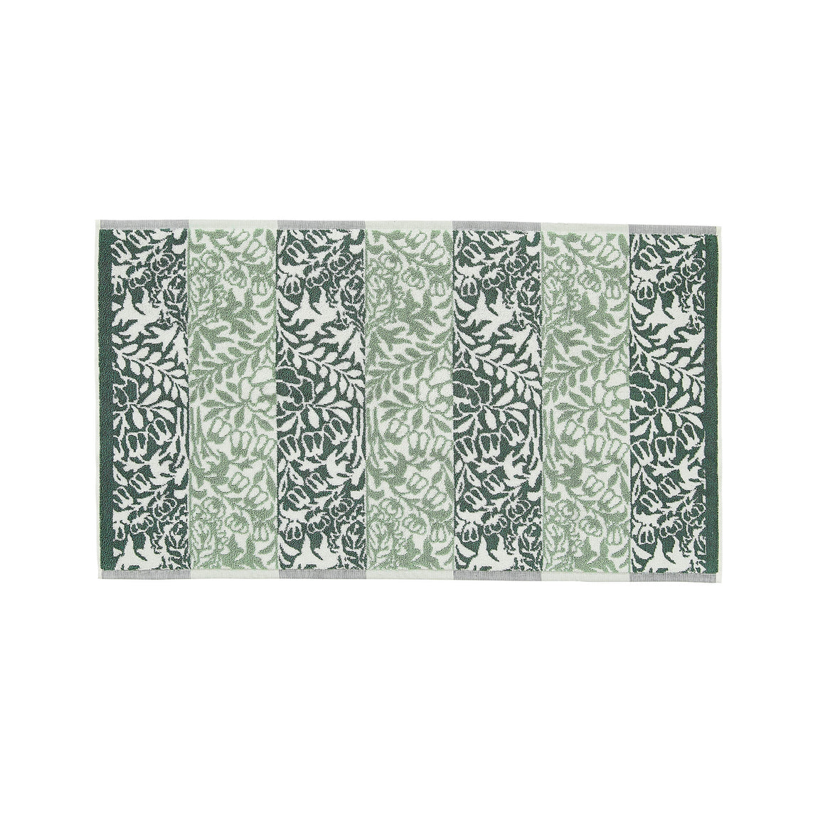 William Morris At Home Rose Stripe Bath Mat Sage