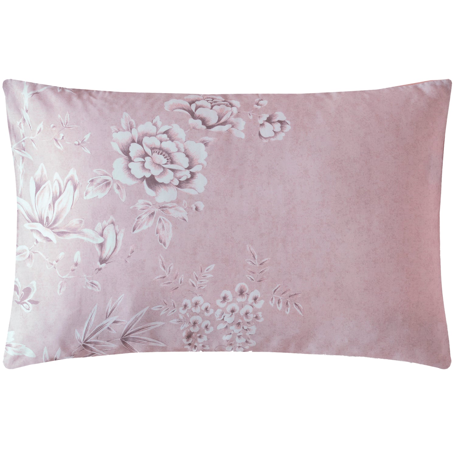 Laura Ashley Rowsham Garden Duvet Cover Bedding Set Dark Blush