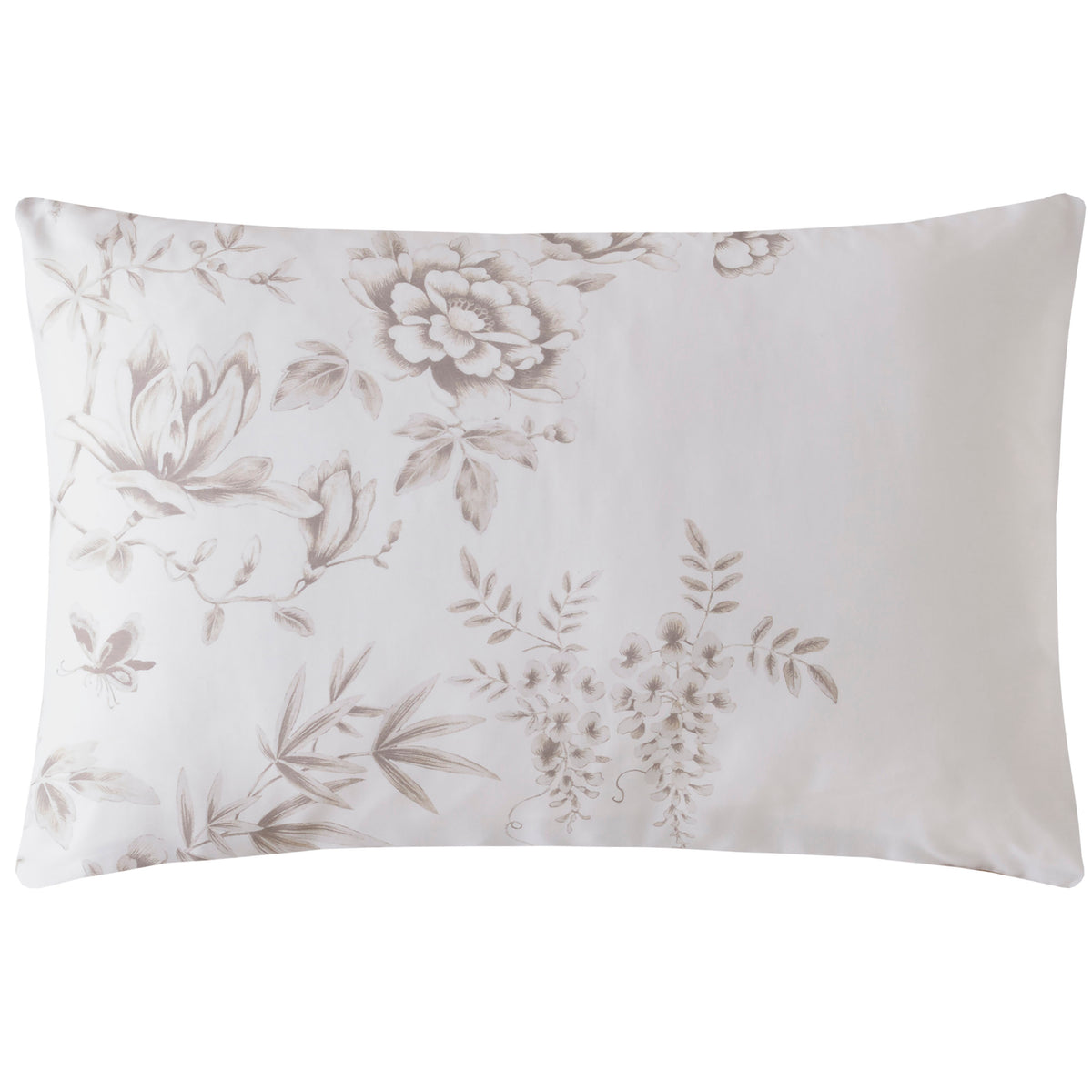 Laura Ashley Rowsham Garden Pillowcase Housewife Natural