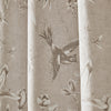 Laura Ashley Rowsham Garden Ready Made Blackout Curtains Natural